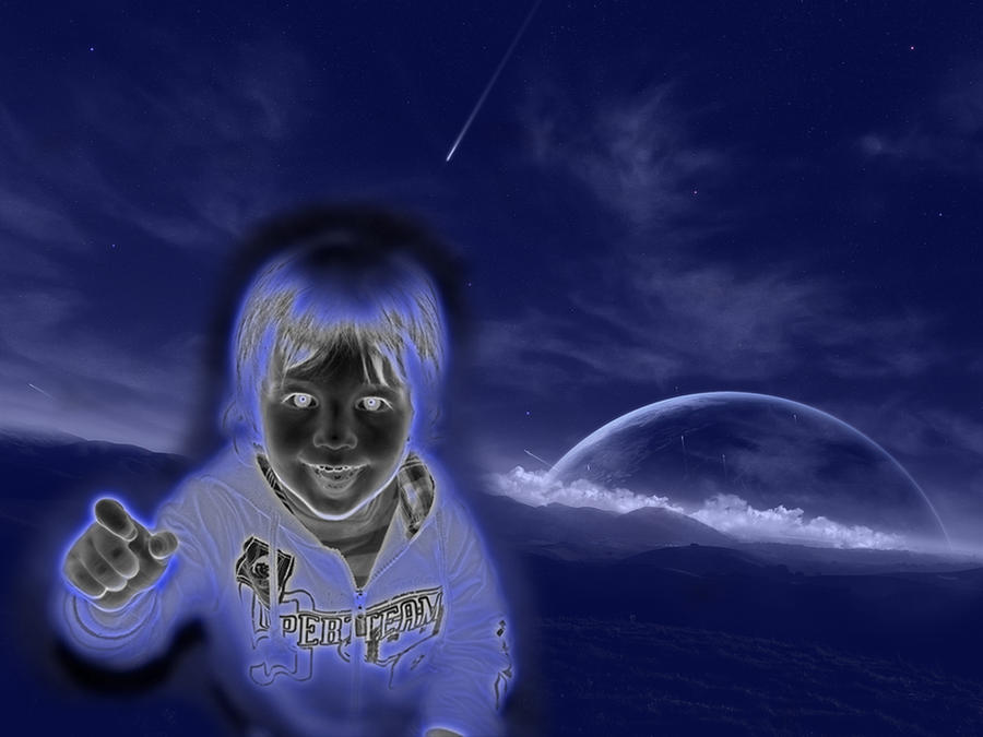 Kid Mooned Kid of the moon by Dusthope on DeviantArt