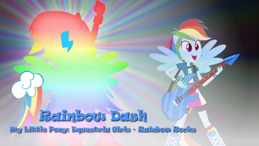 Rainbow Rocks Pinkie, Twily, Dashie Wallpaper by 