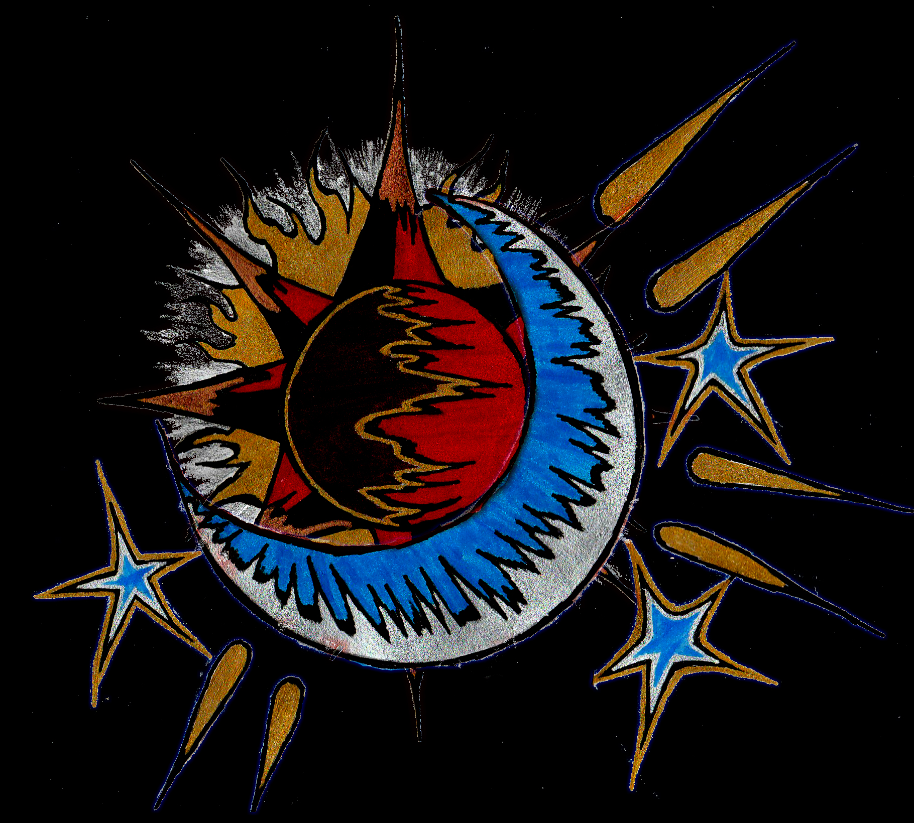 RedSunDark BlueMoonLizzy Combo Icon