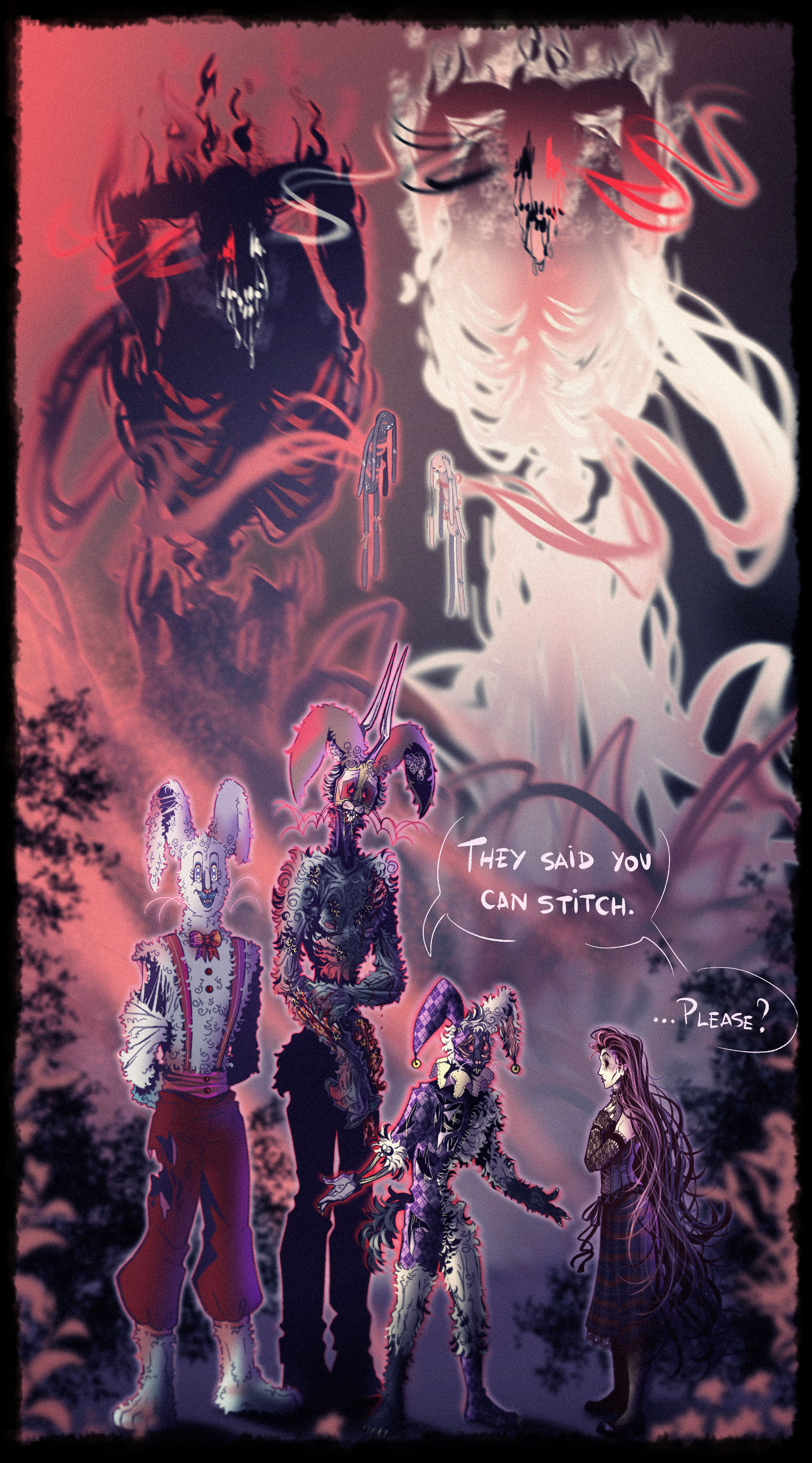 Creepy rabbit nursery by KarymesHome on DeviantArt