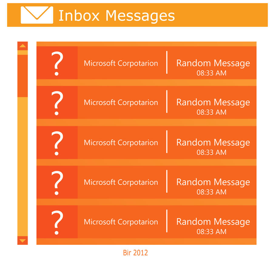 Inbox messages by XxNaotenxX on DeviantArt