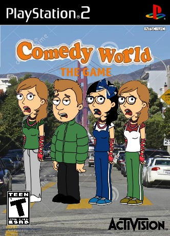 Comedy World: The Game - PS2 Cover Art - (2002) by ChrisandZaneStudios ...