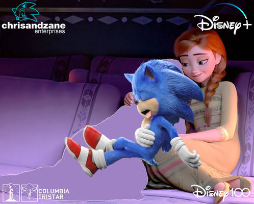 Anna Cuddles With Sonic