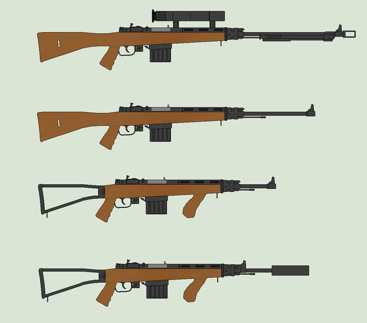 R1 Battle Rifle Carolina Confederacy - R-1 Autoloader Rifle by Luke27262 on DeviantArt