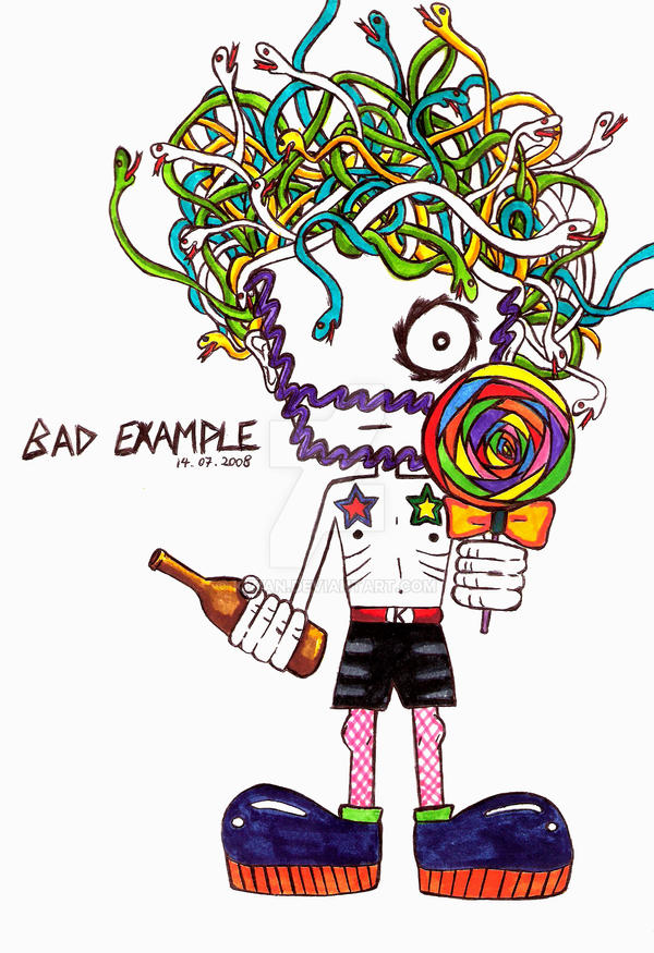 Bad Example by kizian on DeviantArt