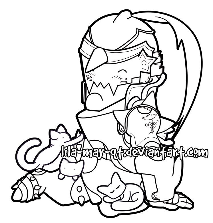 FMA Alphonse - AE Lineart