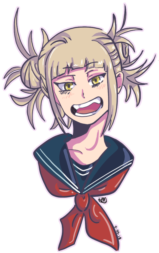 Himiko Toga Sticker by Ace-of-Spiders on DeviantArt