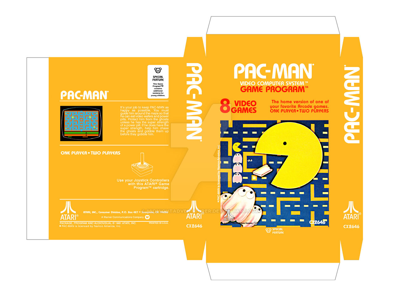 Pac Man Box by MidnightAdventturer on DeviantArt