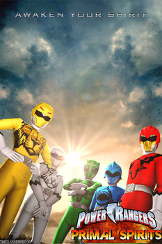 Power Rangers Primal Spirits Poster