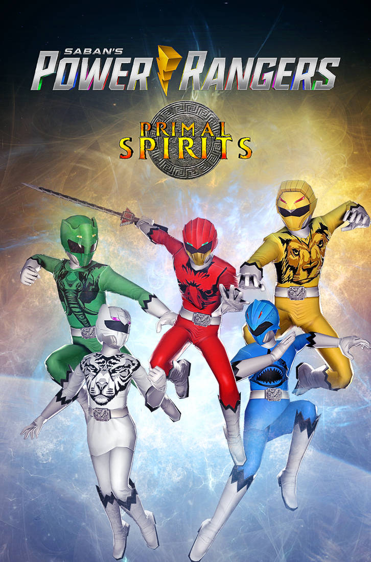 Power Rangers Primal Spirits Poster (FANMADE) by TheGlassEmperor on ...