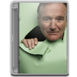 Robin Williams (Clear DVD Folder Icon)