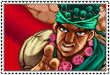 JJBA Stamp - Muhammed Avdol by SilverKazeNinja