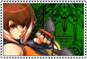 BlazBlue - Makoto Nanaya Stamp by SilverKazeNinja