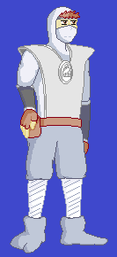 Silver Shinobi Sprite