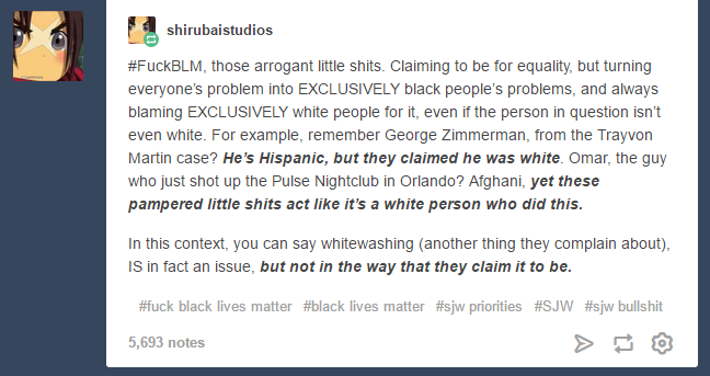 Re: BLM hijacking Orlando Vigil for Pulse Shooting