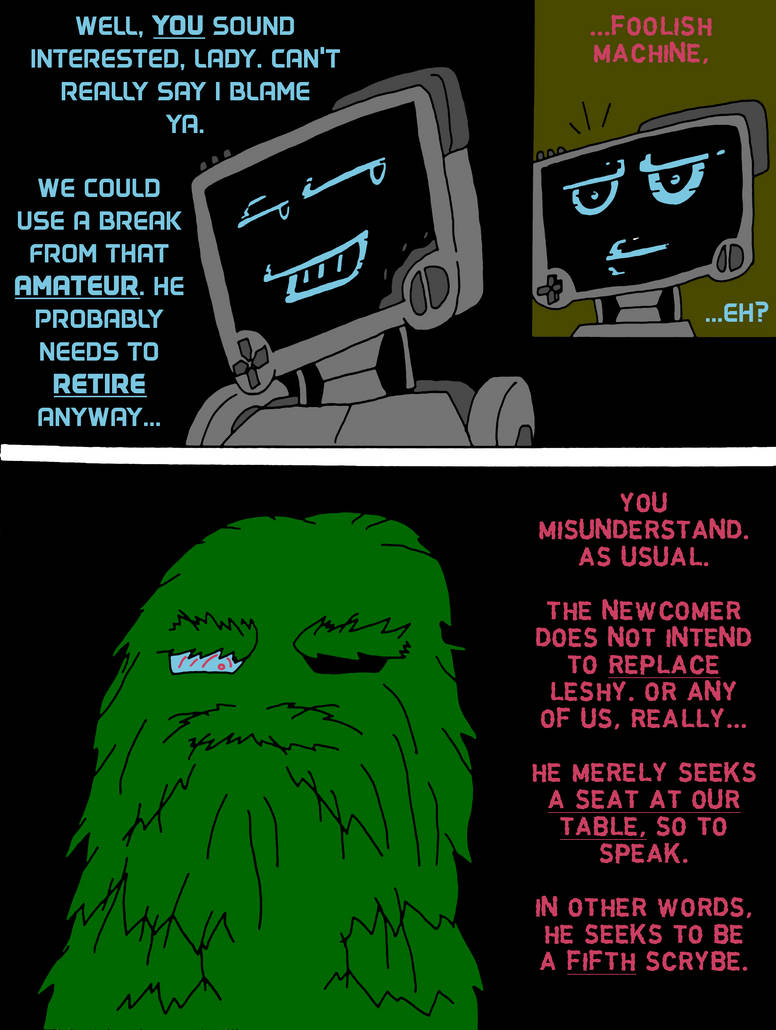 Inscryption - The Fifth Scrybe pg 3 by SilverKazeNinja on DeviantArt