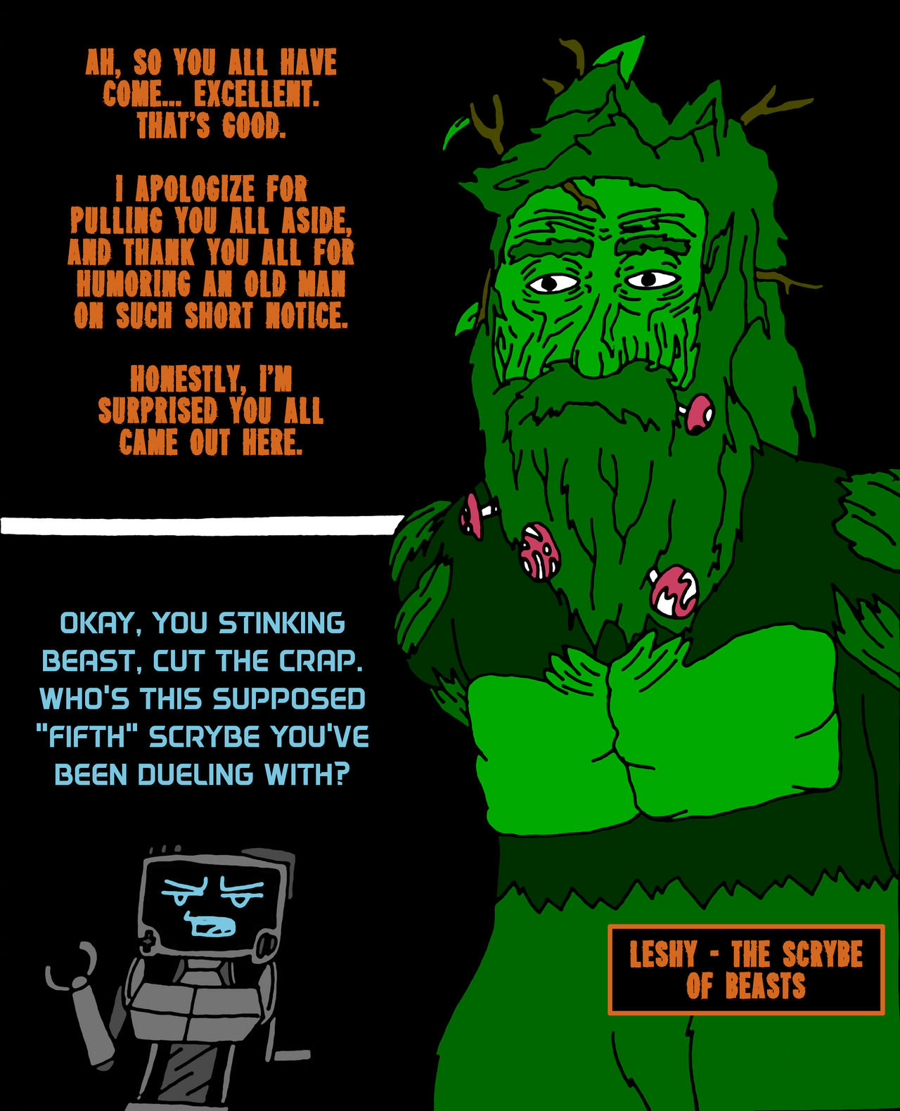 Inscryption - The Fifth Scrybe pg 6 by SilverKazeNinja on DeviantArt