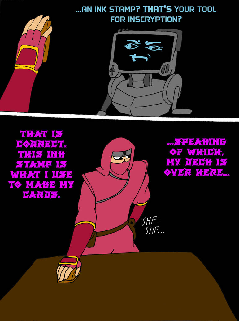 Inscryption - The Fifth Scrybe pg 10 by SilverKazeNinja on DeviantArt