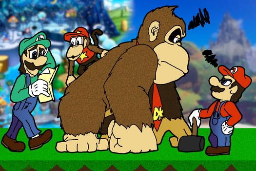 Mario Bros and... Donkey Kong?