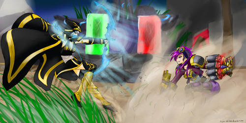 Art Trade: Ashe vs Vi