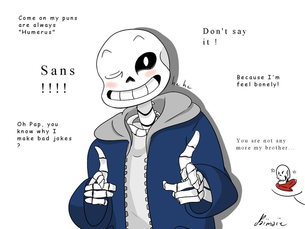 Undertale - Sans comic by naimaie7 on DeviantArt