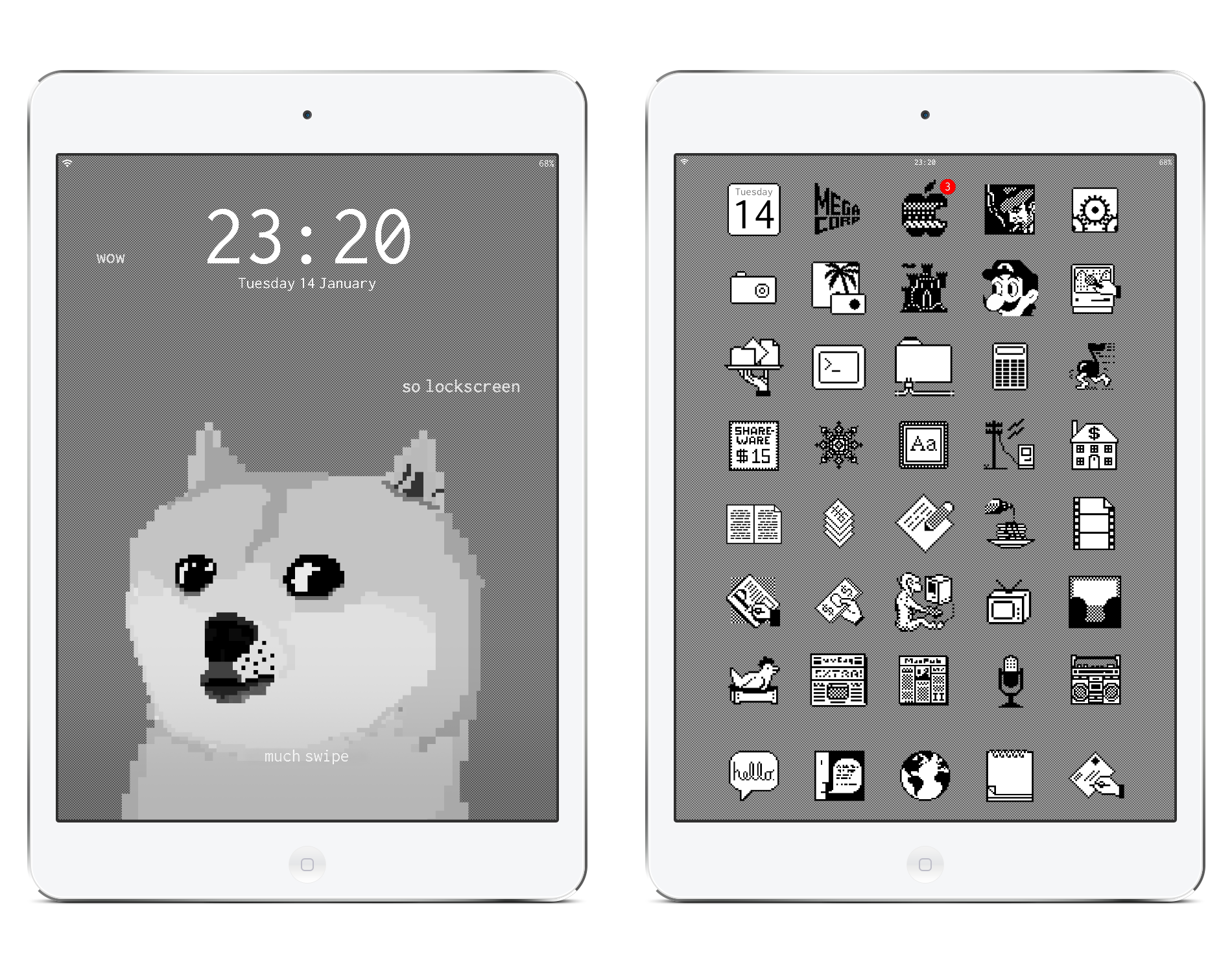 Retro iPad