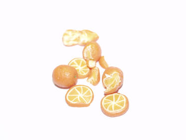 Polymer Clay Miniature Oranges