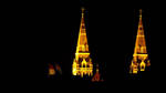 Votive Church of Our Lady of Hungary (Night) by peaceful-eagle