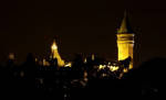 Luxembourg at Night by peaceful-eagle