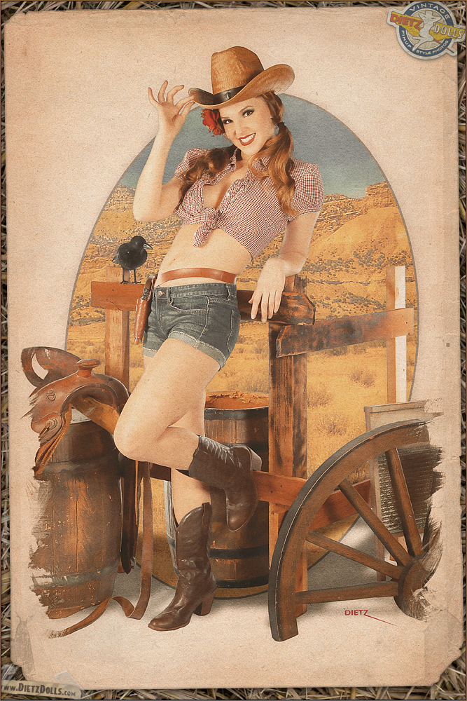 Cowgirl Pinup #1