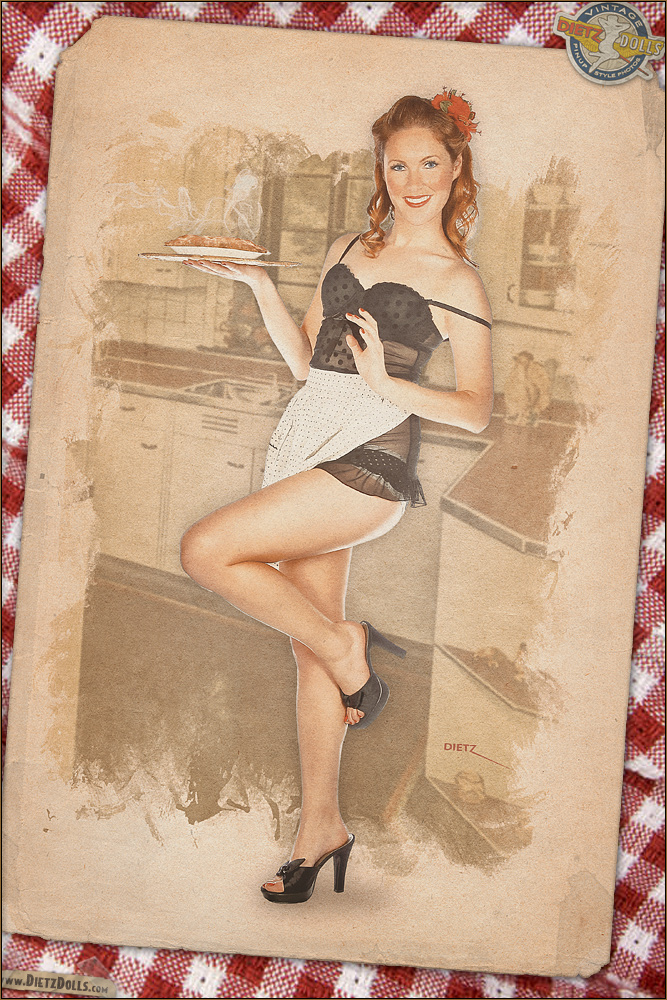 Pinups - Here's your pie!