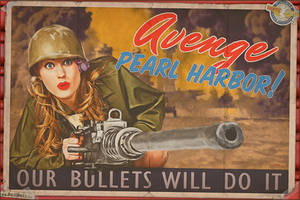 Propaganda Pinups - AVENGE Pearl Harbor