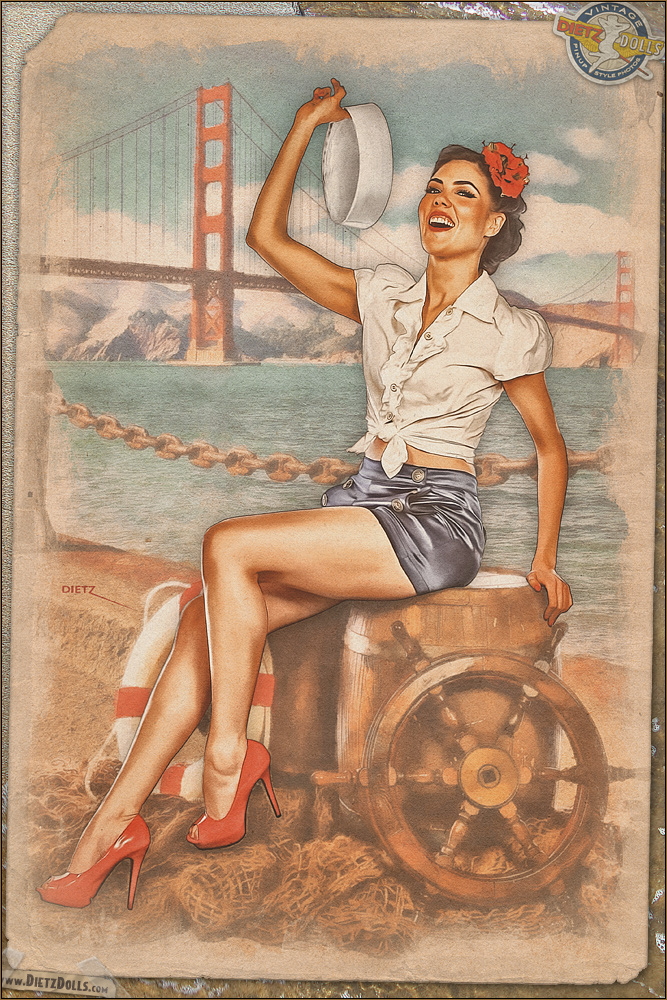 Pinups - Stilletta in San Fran!