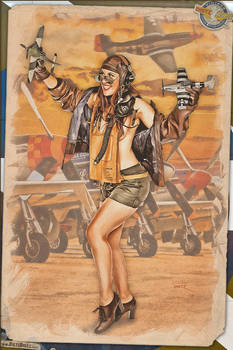 Pinups - Dogfighting Dame