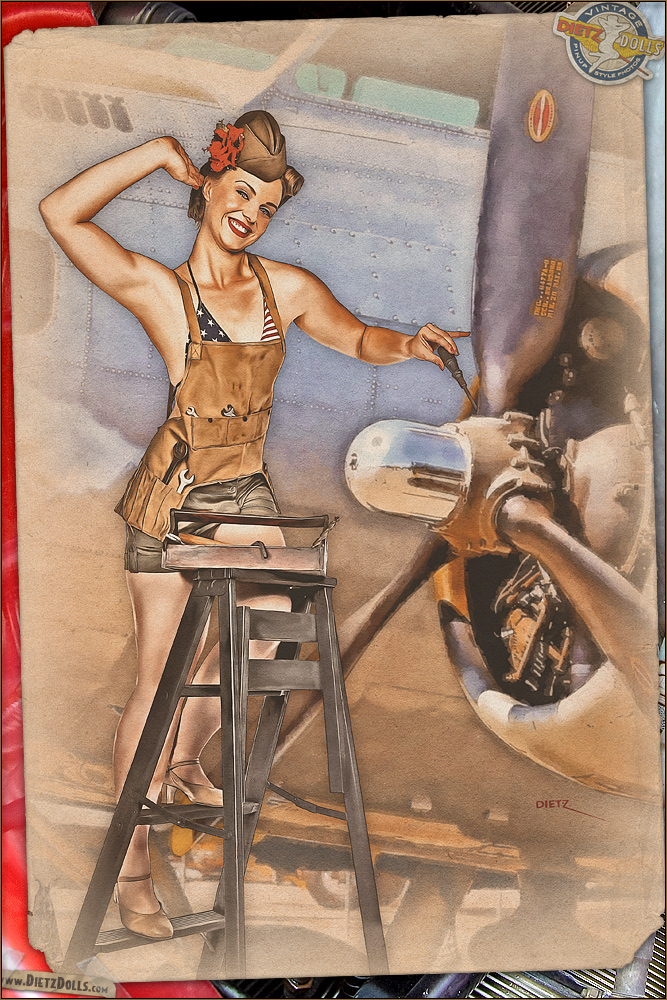 Pinups - Mechanic Monday