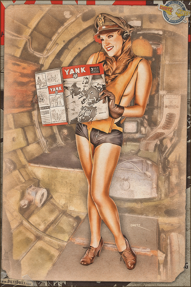 Pinups - YANK Magazine by warbirdphotographer