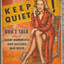 Propaganda Pinups - Keep Quiet!