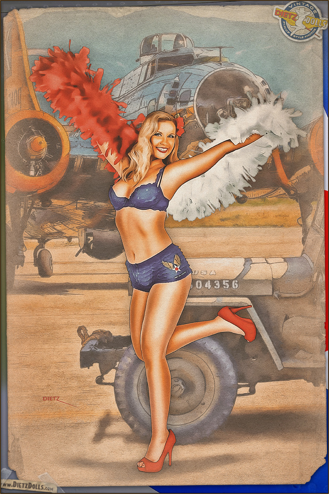 Pinups - Nothing can stop the Army Air Force...