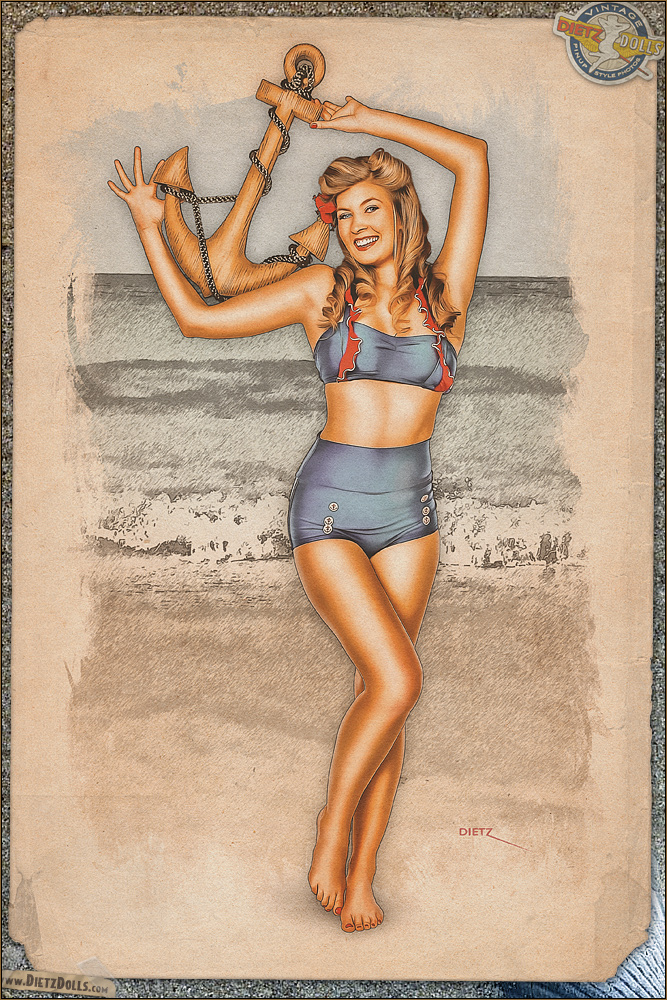 Pinups - Anchors Aweigh!