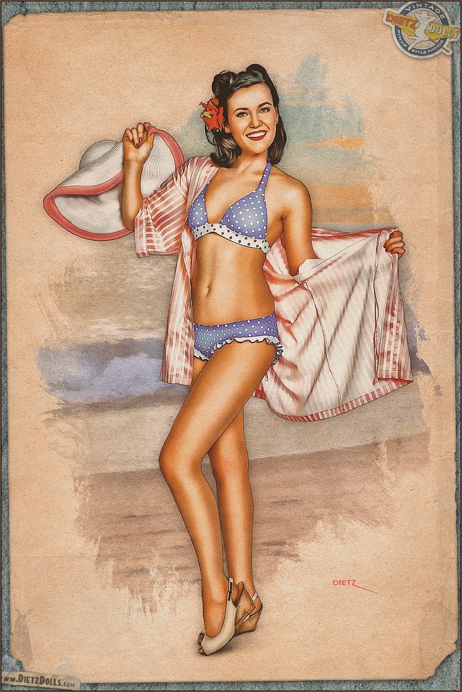 Pinups - Beach Arrival