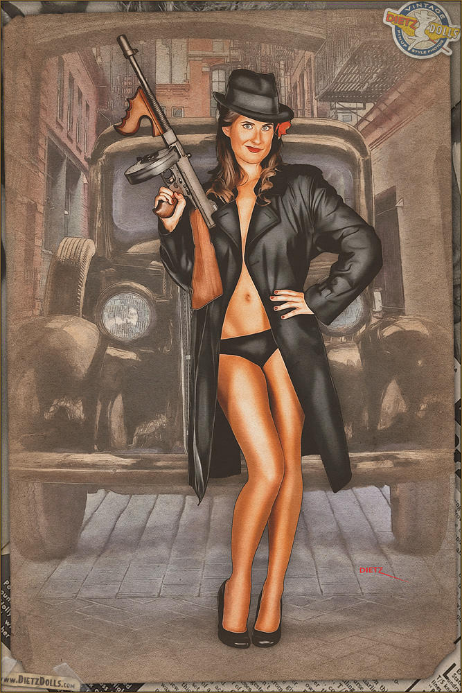 Pinups - Gorgeous Gangster by warbirdphotographer on DeviantArt