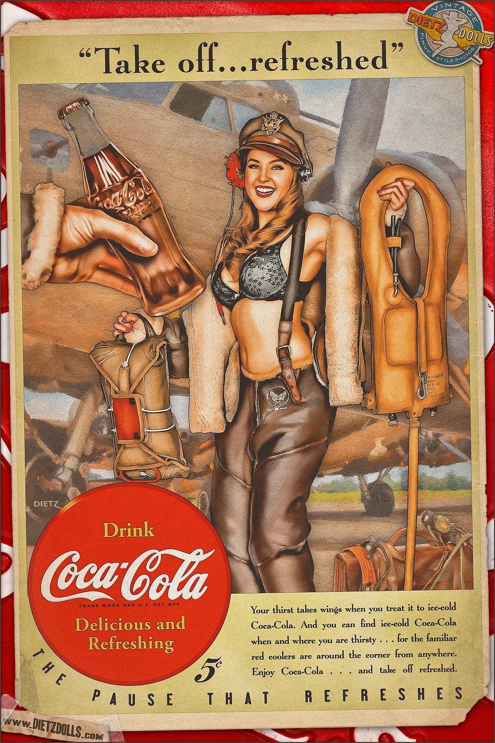 Pinups - Coca Cola