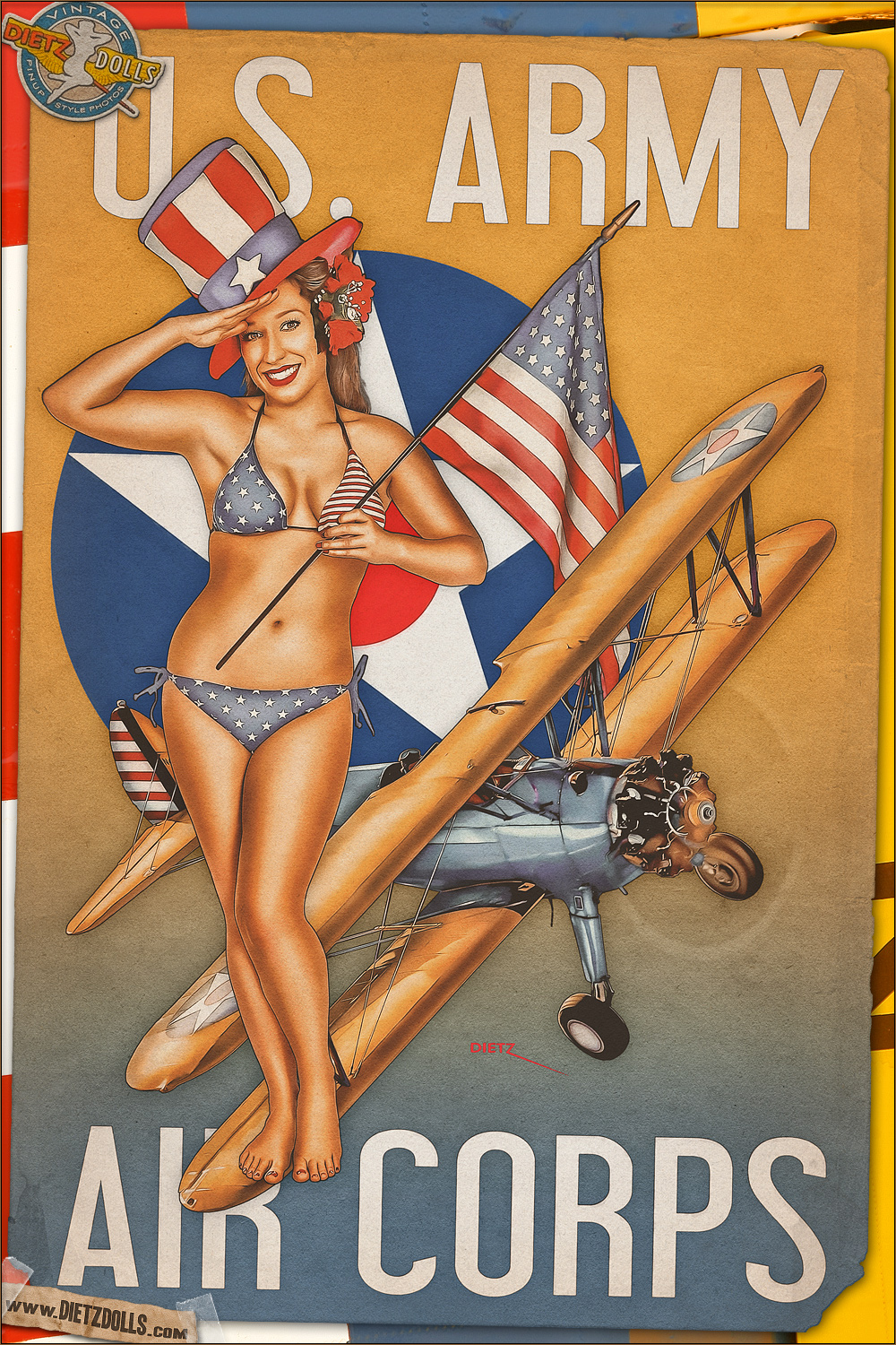 Pinups - Army Air Corps Stearman