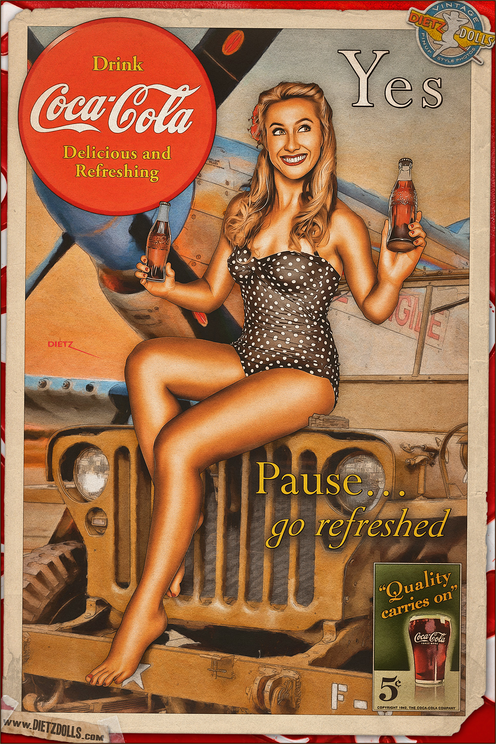 Pinups - Coca Cola