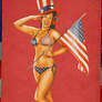 Pinups - Red Patriot