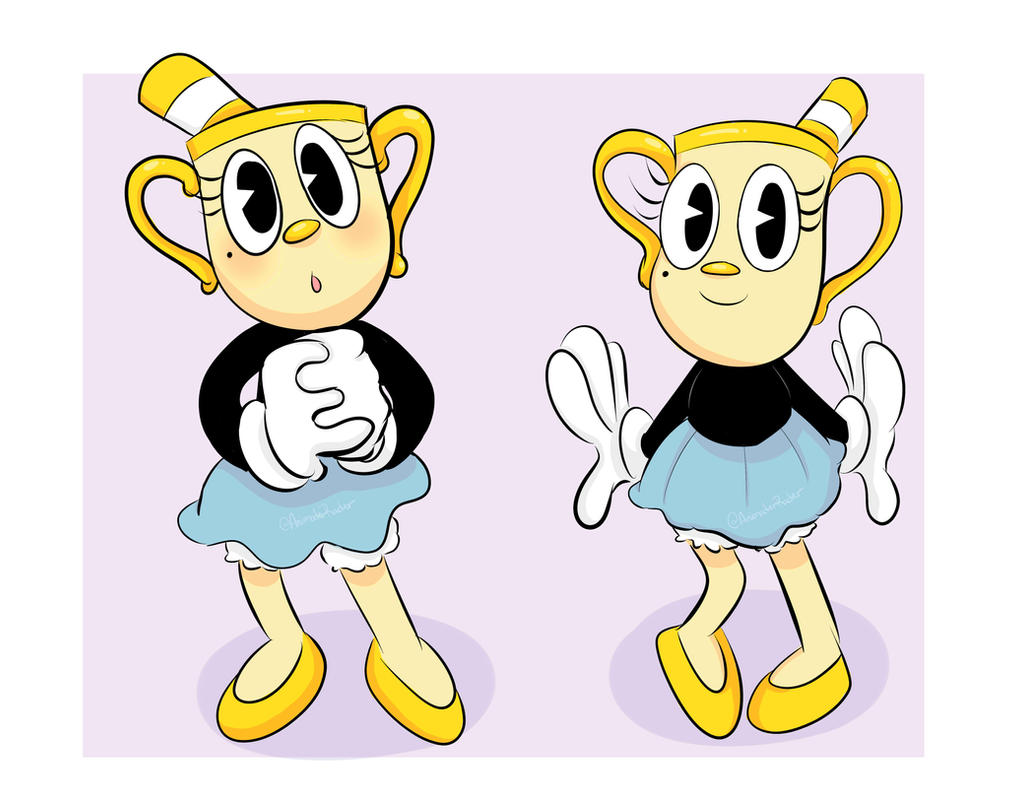 The Cuphead Show Ms Chalice by fnafmangl on DeviantArt