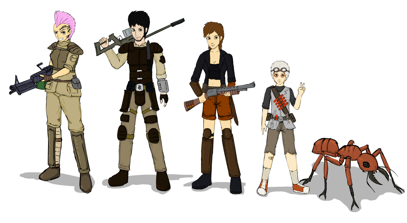 Fallout Equestria: Tales of a Courier humanized by glue123