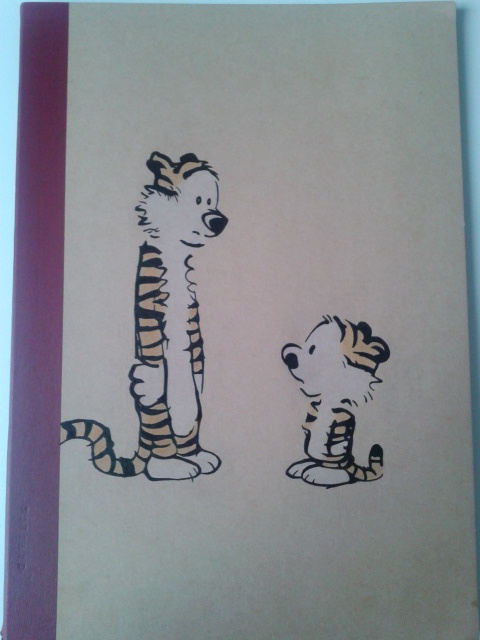 Calvin and Hobbes notebook