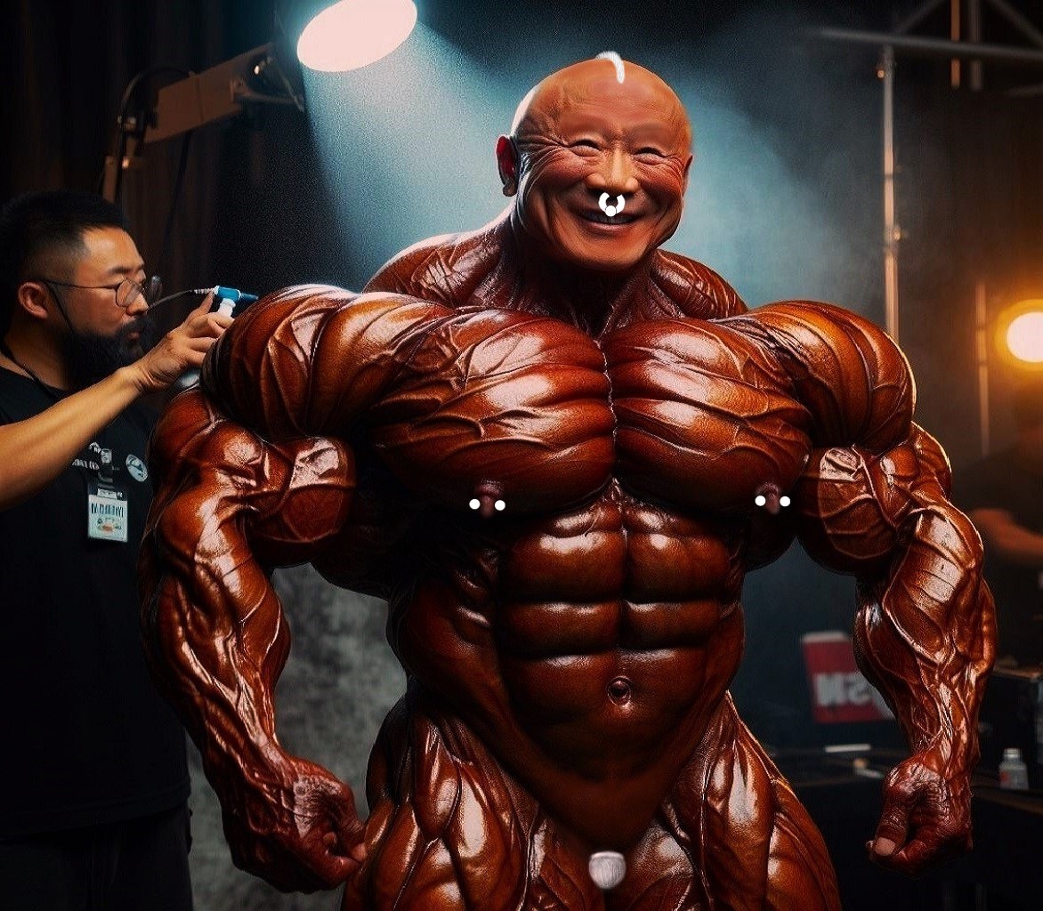 Roided Roshi royd-roided, the roid-head by royd-roided on DeviantArt
