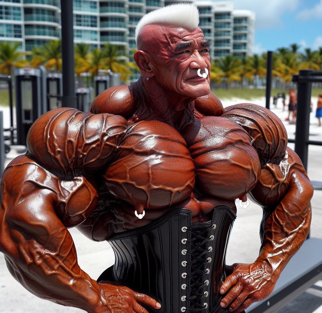 Roided Roshi Obscenely roided up THIS IS WHAT IT'S ALL ABOUT. by royd-roided on ...